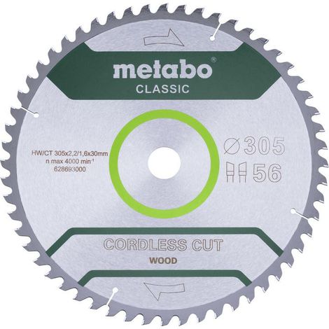 Metabo piła tarczowa hw/ct 305x30x56z cordless cut wood classic
