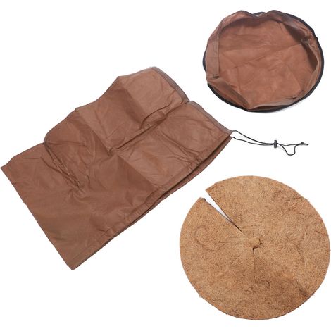 Sac de protection hivernal pour pots de fleurs, housse antigel et UV, protection thermique pour plantes en pot. (1/5)
