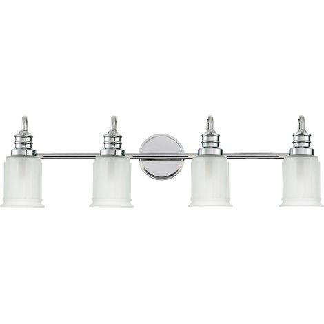 Elstead Quoizel Swell Lampada da parete Cromo Lucido, IP44 (1/5)