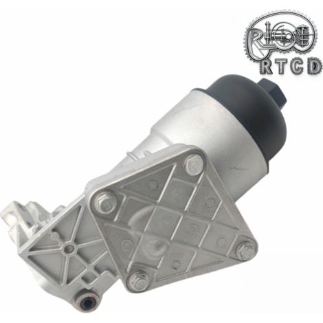 26300-3CAB1 Pièces automobiles Base de filtre à huile en aluminium, compatible avec Hyundai et Kia (1/5)
