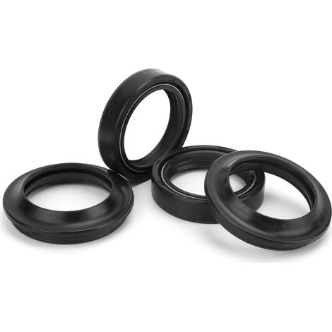 4 pièces joints spi fourche amortisseur cache poussière caoutchouc pour Yamaha 39x52x11mm (1/5)