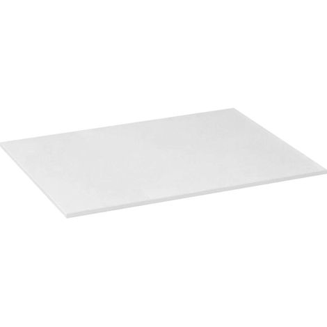 Sapho Skara - Waschtischplatte 81x46 cm, mattweiß CG028-0101