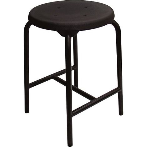 H-Strebe Hocker - PU-Sitz - Sitzhöhe 500mm