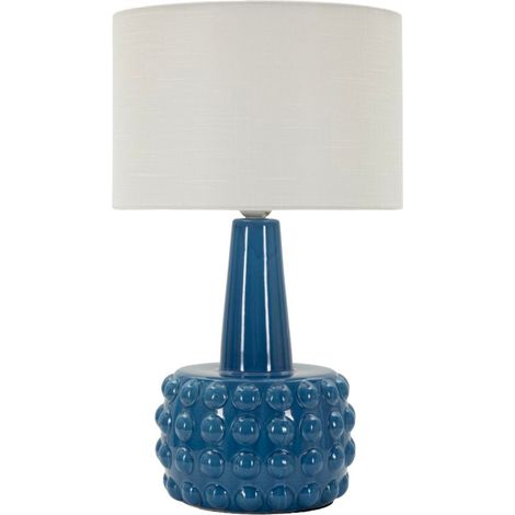 Lampada da tavolo in ceramica blu, Ø30x51,5 cm – Gress (1/5)