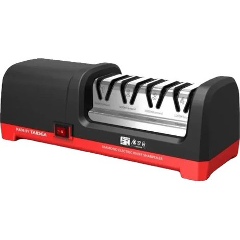 Elektrischer Messerschärfer, 20-Grad-Winkel, vielseitige Kompatibilität, Schwarz, TG2102 (1/2)
