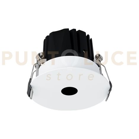 INFINITY TRIM LED COB Alimentatore ONOFF incluso - CRI 90 12 W 36° 1050 lm 3000 K D.8,5CM BIANCO