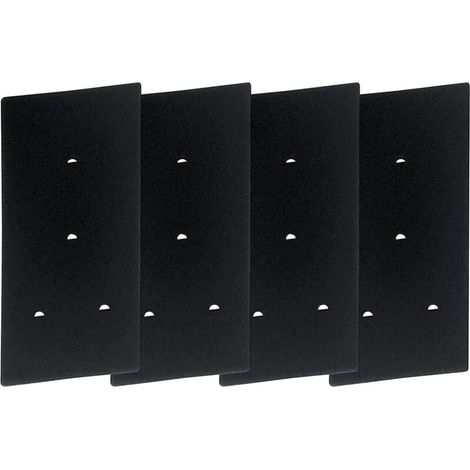 Pack de 4 filtres pour sèche-linge Bauknecht Privileg Whirlpool HX 481010716911 - sèche-linge pompe à chaleur - 230 x 115 x 14 mm - filtre éponge - sèche-linge à condensation