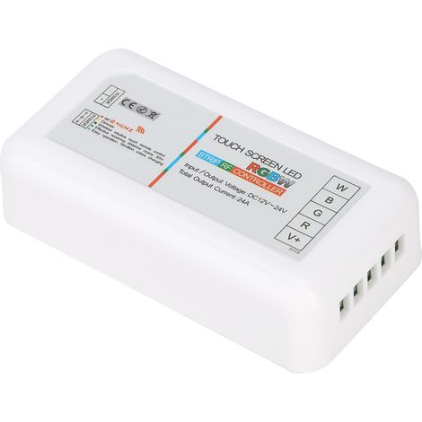 Contrôleur RGBW 2,4 GHz tactile sans fil RF pour ruban LED RGBW DC12-24V (1/5)