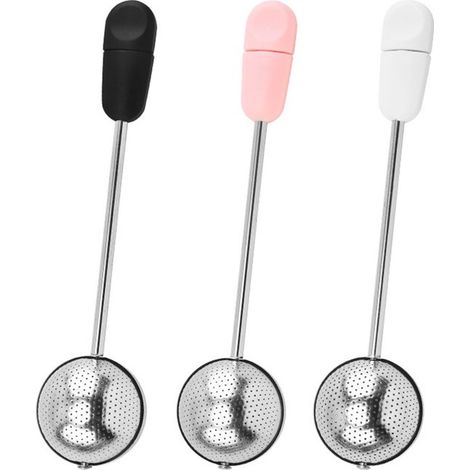Set da zucchero in 3 pezzi con zuccheriera, cucchiaio in acciaio inox, contenitore per la polvere e setaccio per zucchero a velo, aromi, caffè in polvere, setacci per zucchero e un (1/5)