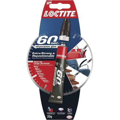 Loctite 60 Second All-Purpose Super Glue - 20g, Fast-Setting, Versatile Adhesive (1/5)
