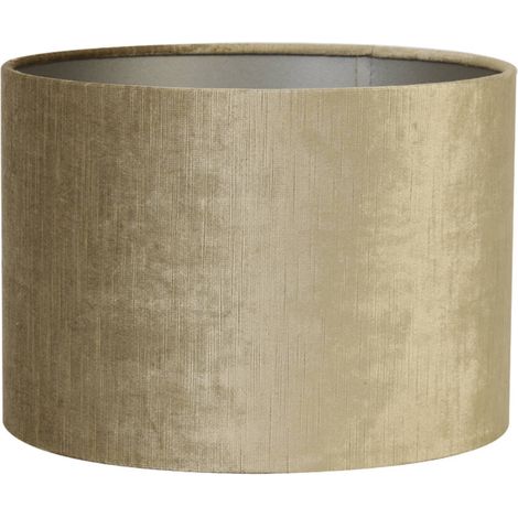 Paralume cilindrico bronzo in tessuto – Ø 20cm – Altezza 15cm – Classe di protezione IP20 – Light & Living (1/3)