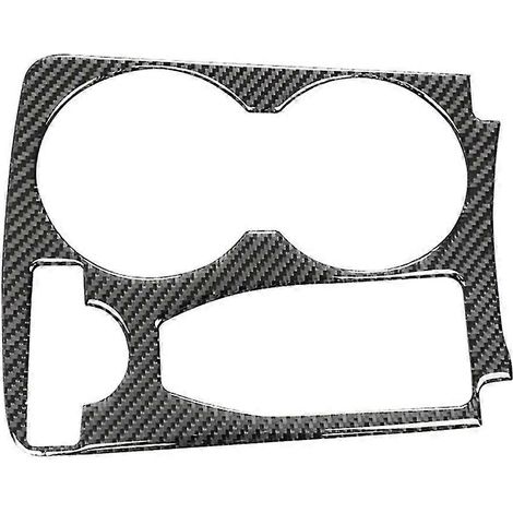 Für 300 350 250 2008-2015 Armlehne Box Wasser Tasse Halter Carbon Panel Dekoration Innen Aufkleber (1/5)