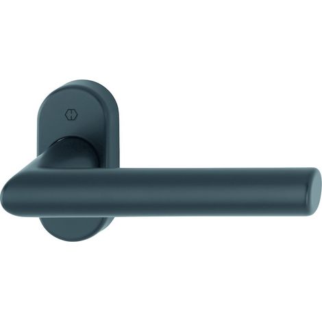 HOPPE® Drücker-Halbgarnitur ohne Schlüsselrosette Amsterdam 1400F/55, VK8, ohne Stütznocken, Aluminium, 11604724 (1/2)