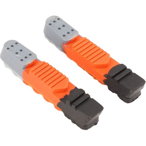 Paar verschleißfeste Gummibremsbeläge für Rennräder, Mountainbikes und Falträder. Erhältlich in 3 Farben. (1/5)
