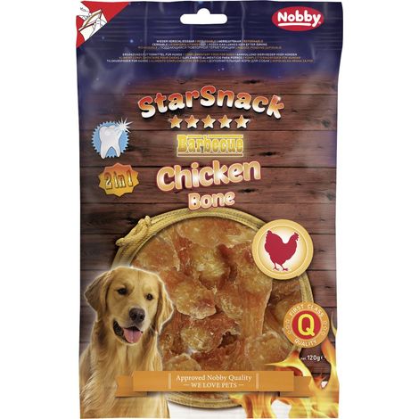 Nobby StarSnack Barbecue Chicken Bone 120 g Soft Snack