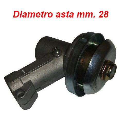 Testina coppia conica accessori ricambio per decespugliatore attacco 9 righe mm.28 - CC14 -