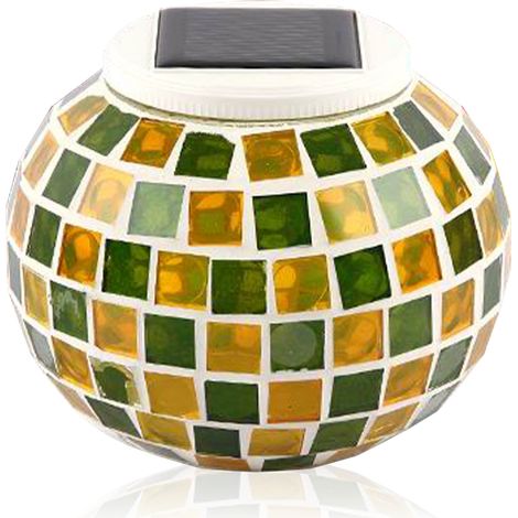 Lanterne solaire décorative, lampe solaire de jardin à couleurs changeantes, lampe de table solaire pour jardin, chambre ou terrasse. (1/3)