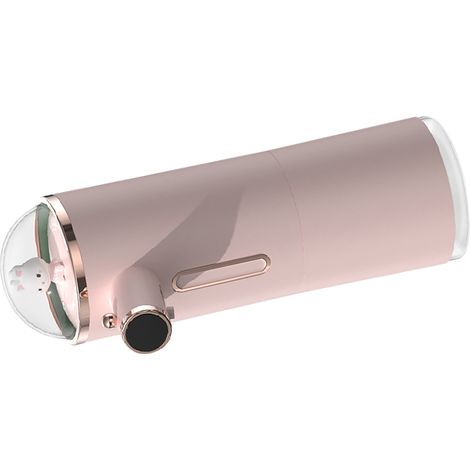 Distributeur de savon mousse automatique mignon et intelligent à capteur infrarouge, étanche, rechargeable et sans contact, rose