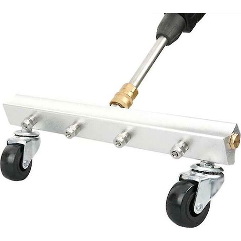 Nettoyeur Haute Pression pour Dessous de Voiture Châssis Buse de Lavage Balai à Eau Nettoyage Carrosserie Soubassement Accessoire Auto (1/5)