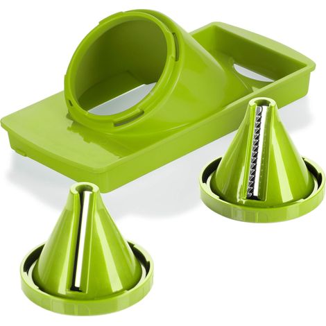 Genius Nicer Julietti Smart, 3 Pezzi, affettatrice, spirali Decorative, juliennes, Spaghetti di Verdure, Kiwi (1/3)