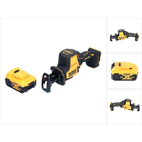 Sierra de sable sin cable DeWalt DCS 369 N Sierra de sable 18 V sin escobillas + 1x batería 5,0 Ah - sin cargador (1/5)