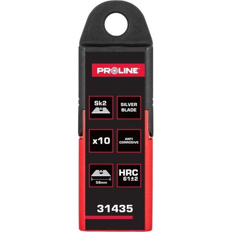 Lames de découpe no-name replacement blades trapezoïdales 59 mm 0,61 mm