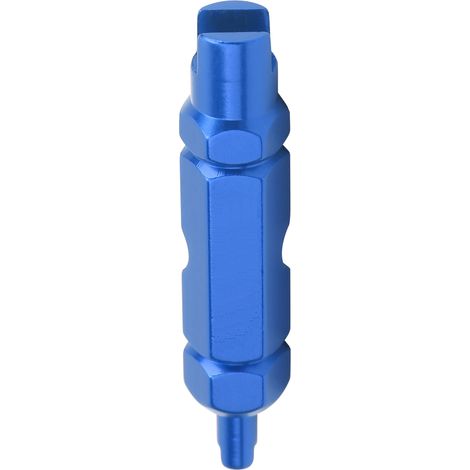 Clé à Valve Multifonction pour Vélo avec Adaptateur Gaz (Bleu) (1/5)