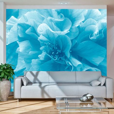 Papier peint azalée bleue - 300 x 230 cm (1/4)