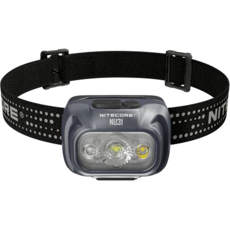 NiteCore NU31 grau LED Stirnlampe akkubetrieben 550 lm  NC-NU31-GR