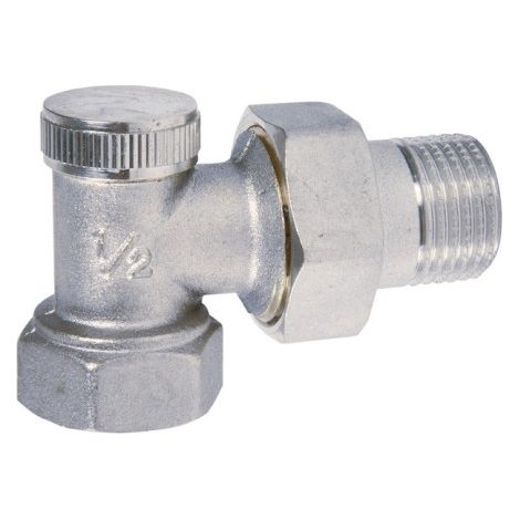 Coude de réglage pour radiateur gamme A 1" laiton sans joint sur la douille - THERMADOR CR26