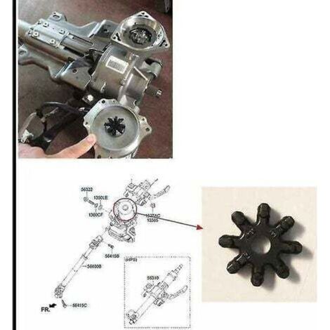 Flexible Lenksäulenkupplung für Hyundai Kia Forte Limousine – 1 Stück – Material: Silikagel – Einfache Montage – 563152k000fff (1/2)