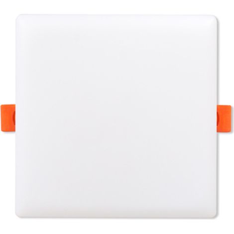 Panneau lumineux carré sans cadre à ouverture libre, lumière blanche chaude, 10W-36W, ensemble de 4 pièces pour plafond. (1/5)
