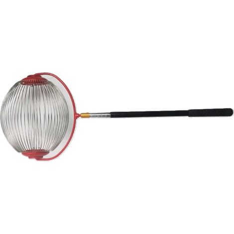 Ramasse Noix Collecteur De Noix Réglable Et Léger Récolteuse De Noixs En Aluminium Avec Tige Télescopique Rouleau Ramasse, Récupérateur/collecteur De Noixs, Peut Contenir No-ix De Hickory, Golf (1/5)