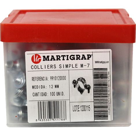 100 colliers simple M7 x 150 - Tube Ø12 - Arcanaute (1/5)
