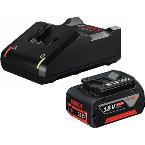 Batería BOSCH GBA 18V 4.0 Ah + Cargador 18V-40 Professional - 1600A01B9Y (1/9)