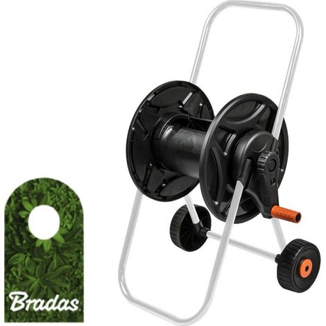 Chariot porte-tuyau DAILY 60 m pour tuyau 1/2 po Bradas
