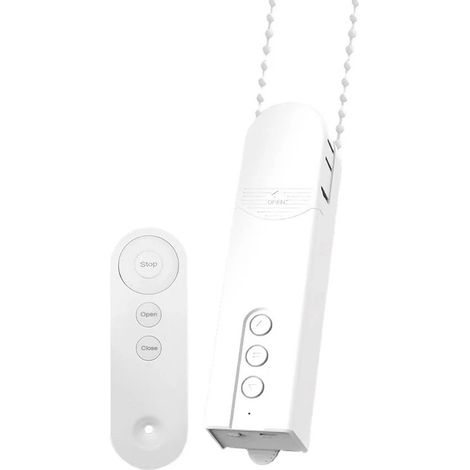Cortina inteligente - Motor para cortinas - Apertura automática de cortinas - Blanco - Versión WIFI - 3,6 cm/s - 4 W (1/5)