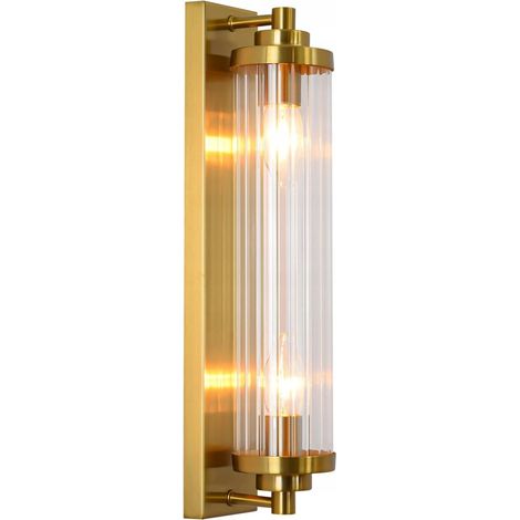 Lorenzo II Wandleuchte, goldfarben, Light Prestige LP-2960/1W, 2xE14 Glasfassung (1/5)