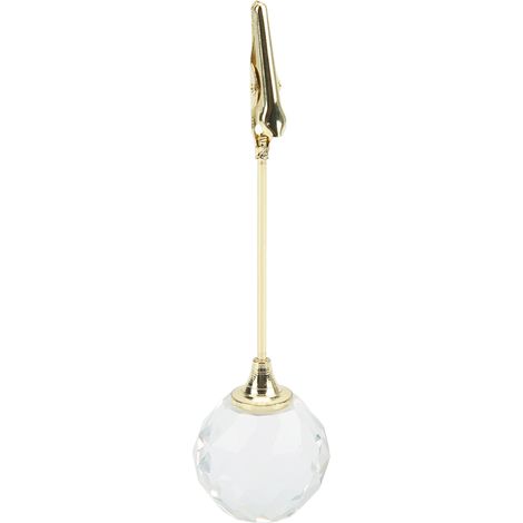 Table Number Holder Strong Clip Wide Application Stable Metal Base Picture Note Holder for Wedding Party Office (1/5)