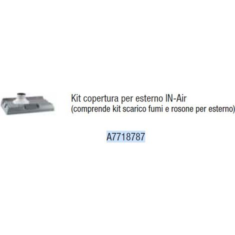 Copertura esterna per caldaia kit pensile mod. luna air BAXI