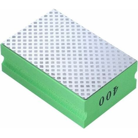 Cale À Poncer À Main en Diamant, Tampons À Main en Diamant en Polissage, pour Polissage du Pierre, Verre, Carrelage 400 grain 1000 pcs (1/5)