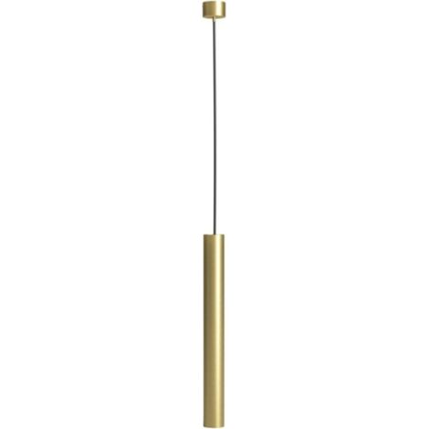 Lampada sospensione lampadari bartalini etittalats l gu10 led metallo, finitura metallo oro spazzolato