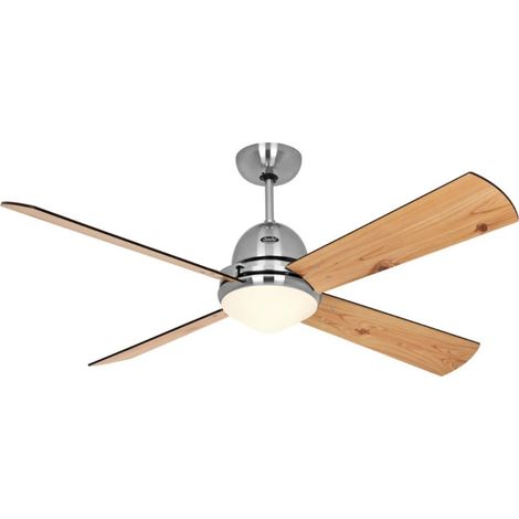 LIBECCIO 120/142, Ventilatore con Luce, CasaFan - Colore: Frassino Tabacco (1/5)