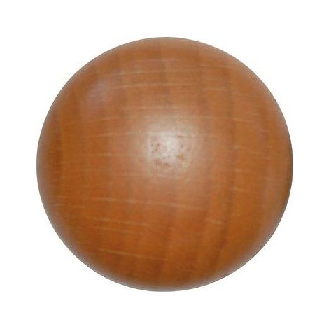 POMOLO LEGNO LISCIO - FAGGIO LUCIDO + VITE MM 26/36X33- 10 pezzi