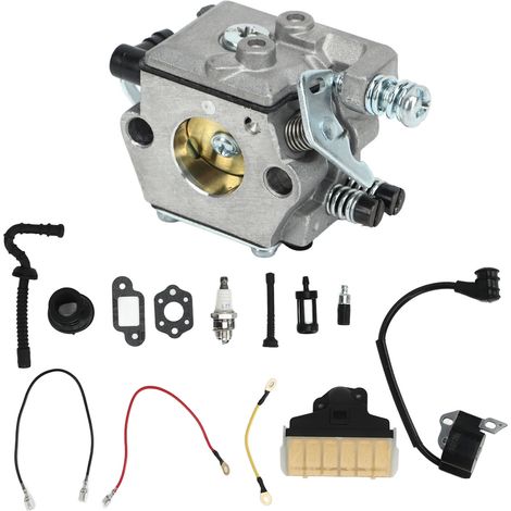 Kit carburatore per motosega con bobina di accensione ad alte prestazioni 1123-120-0603 per STIHL MS210 MS230 MS250 (1/5)