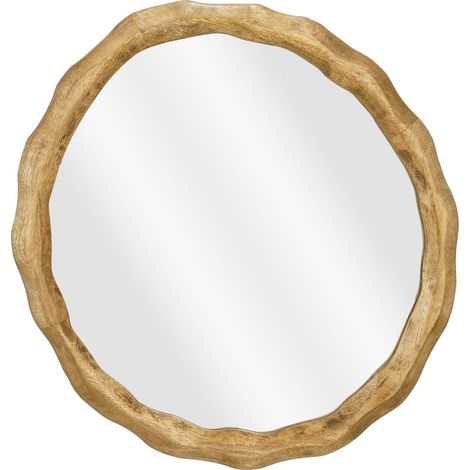 Mica Decorations Miroir mural Brun foncé H38xl2xL36cm (1/4)