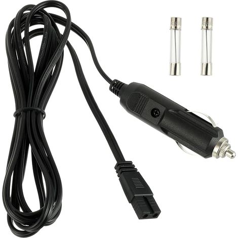 Mini Réfrigérateur pour Voiture 12V 10A DC Cordon d'alimentation pour Mobicool CoolBox, 2m Câble pour Prise Cigare (1/5)