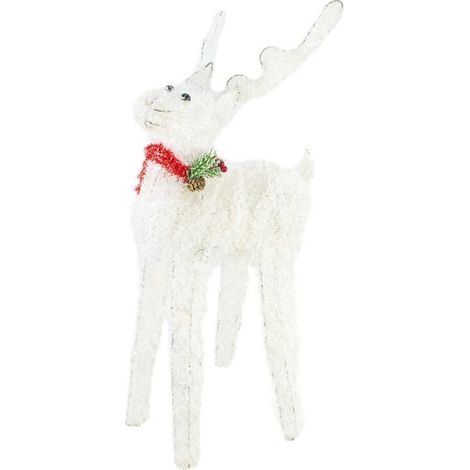 293030 Renne de Noël lumineux 70cm lumière LED avec piles décorations de Noël (1/5)