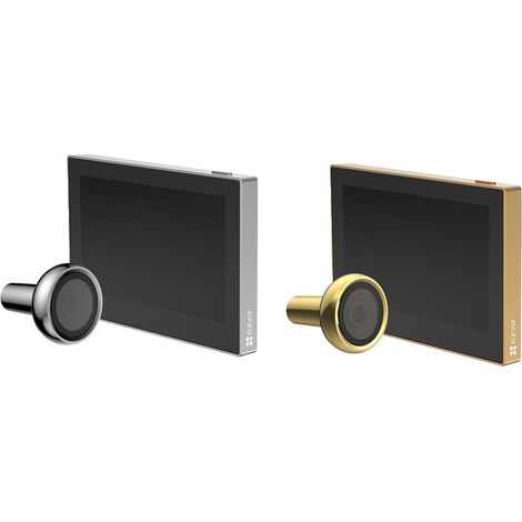 SPIONCINO DIGITALE PER PORTEWIFI 'HP2 2K' EZVIZ risoluzione 2K 1080P - / colore argento