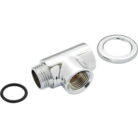 Zehnder Zubehör - T-Stück, kurz, DBM, weiß 853111
